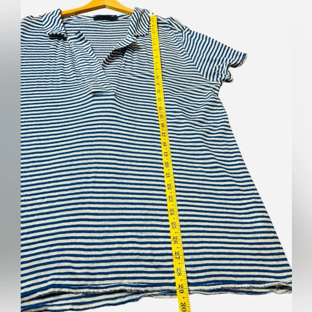 Raffi Linen Johnny Collar Tunic Top size XL - Picture 6 of 6